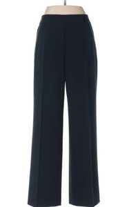 Faconnable/Black womens wool dress pants
